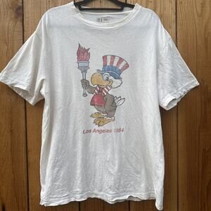 1984 United States Olympic Committee Eagle Mascot w/ Torch Men's Size medium USA